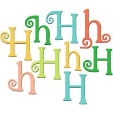 'h' cha cha swirl