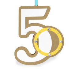 five gold rings ornament