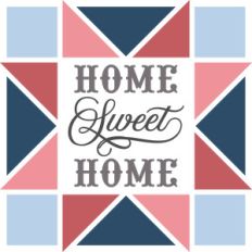 home sweet home barn quilt
