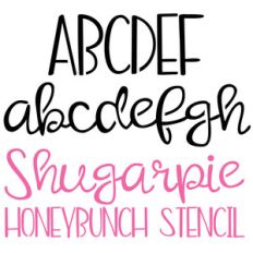 pn shugarpie honeybunch stencil
