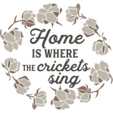 home is where the crickets sing