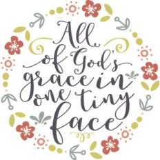 all of gods grace in one tiny face
