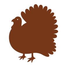 turkey silhouette