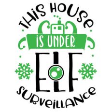 this house is under elf surveillance