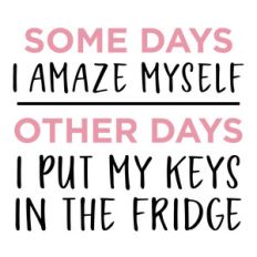 some days i amaze myself phrase