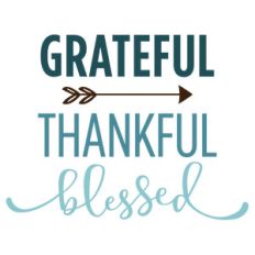 grateful thankful blessed phrase