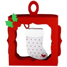 christmas stocking hanging ornament