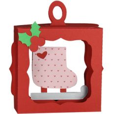 skate hanging christmas ornament