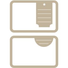 top label cards