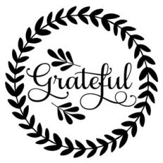 grateful wreath