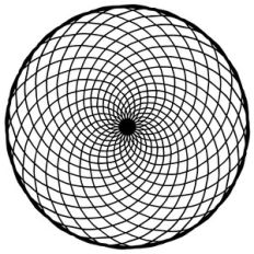 spiral mandala