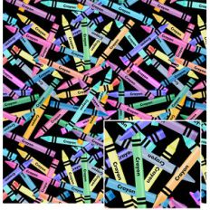 crayons pattern