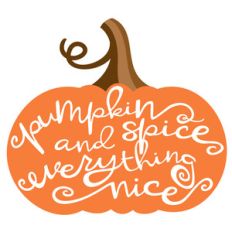 pumpkin spiced - everything nice