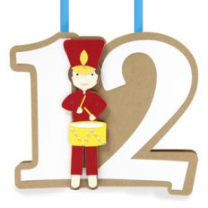 twelve drummer's drumming ornament