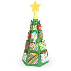 advent calendar christmas tree