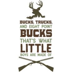 ducks trucks eight point bucks