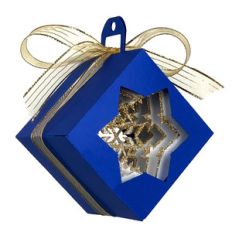 cubed shadow box snowflake christmas ornament