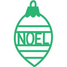christmas ornament tag noel