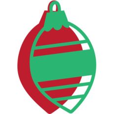 christmas ornament tags egg