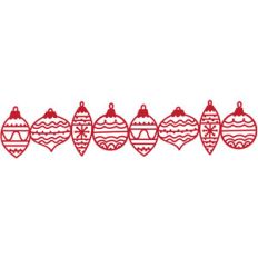 christmas ornaments border