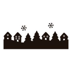 winter village border