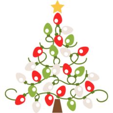 lights christmas tree