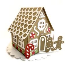 tiny gingerbread house