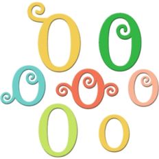 'o' cha cha swirl
