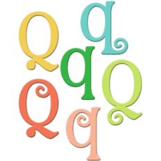 'q' cha cha swirl