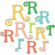 'r' cha cha swirl