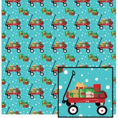 christmas toy wagon pattern
