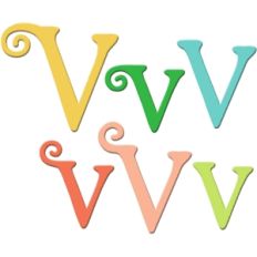 'v' cha cha swirl