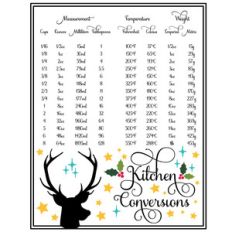 christmas kitchen conversions