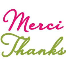 merci, thanks phrase