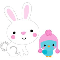 bunny and bird