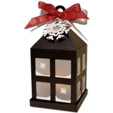 christmas hanging tea light lantern