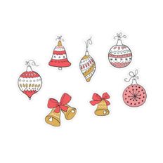 fj doodle planning ornaments