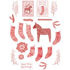 scandinavian winter stickers