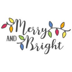 merry and bright