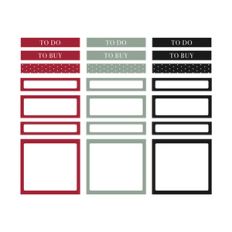 fj holly planner labels