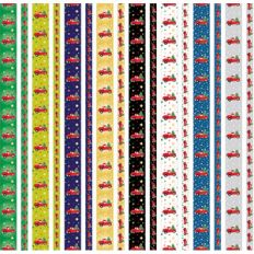 old red truck borders