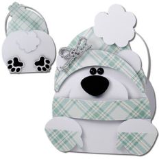 polar bear basket