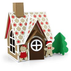 3d gingerbread house
