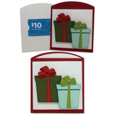 presents gift card envelope