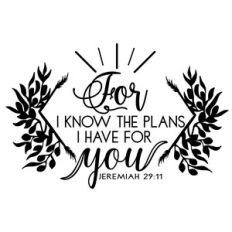 for i know the plans i have for you