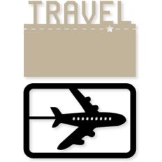 airplane/travel card