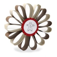 ml coloring ornament - gingerbread man