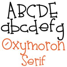 pn oxymoron serif