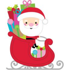 santa sleigh - christmas town