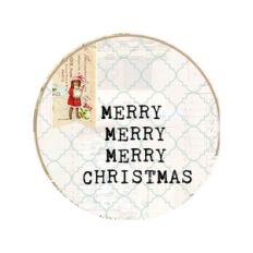 merry merry christmas seal